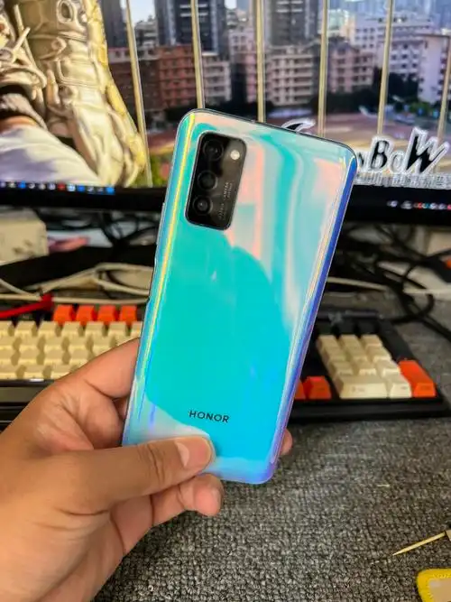 1099元华为荣耀v308128全网通5g手机冰岛幻境色5g版657寸