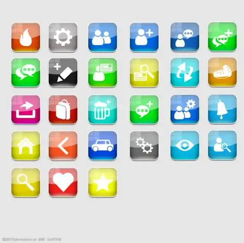 手机桌面图标图片