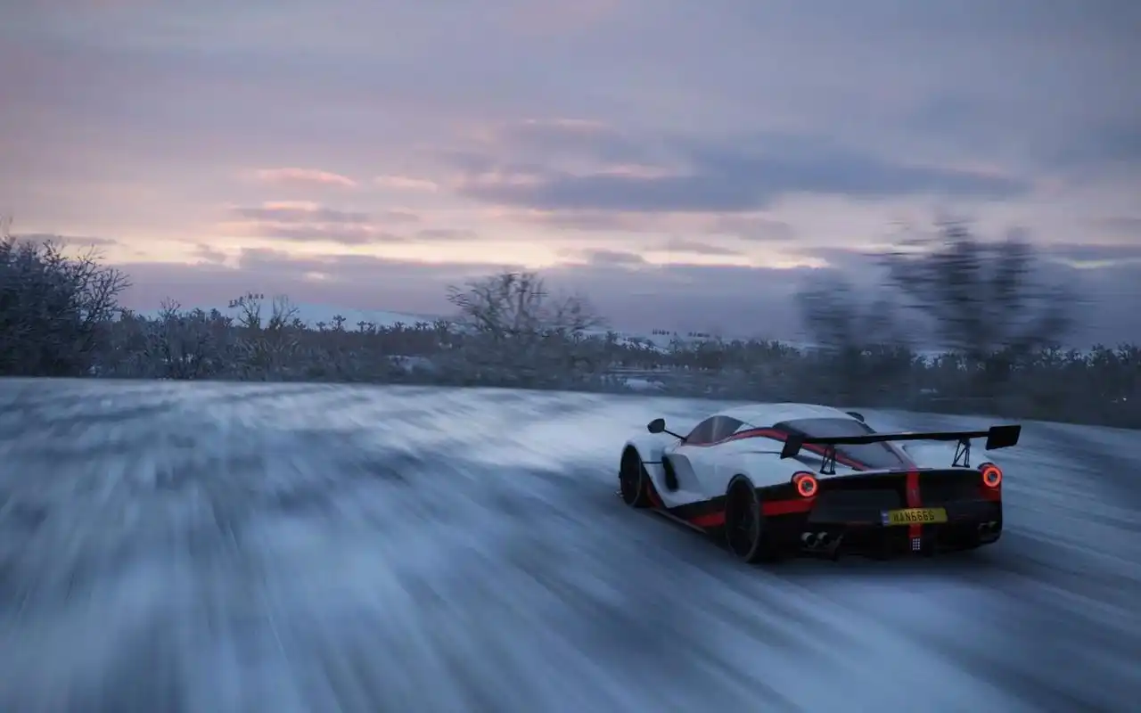 地平线风景 #地平线4 #游戏风景 #每一帧都是壁纸 #s - 抖音