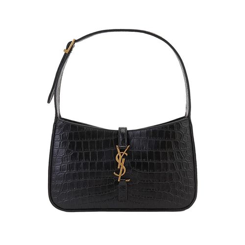 伊夫·圣罗兰(yves saint laurent)ysl 金标logo金属钩扣开合设计鳄鱼