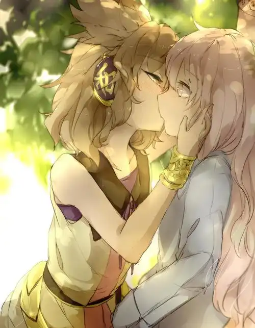 动漫百合少女百合也是一种爱