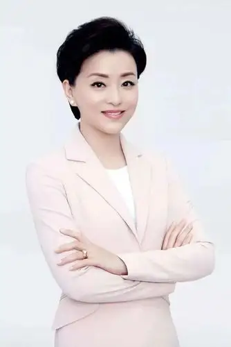 杨澜年过半百状态能打,穿黑粉拼接纱裙优雅精致,挑染蓝发成亮点