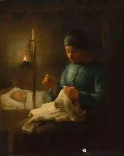 【大师作品】最穷苦的画家,画出了最温暖的油画