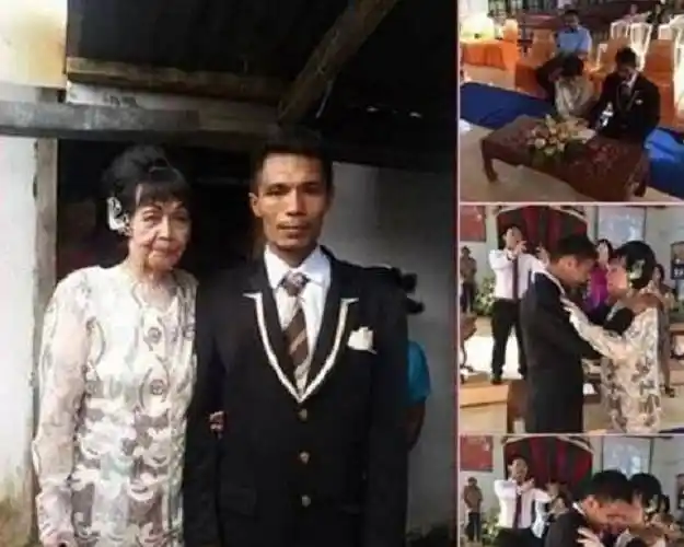 印尼82岁老太拨错电话,与28岁小伙谱出恋曲,后小伙被状告遗弃罪