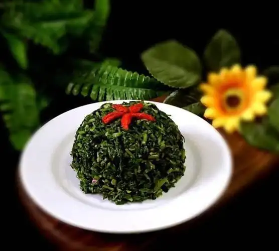 凉拌枸杞头清火降燥补钙助消化