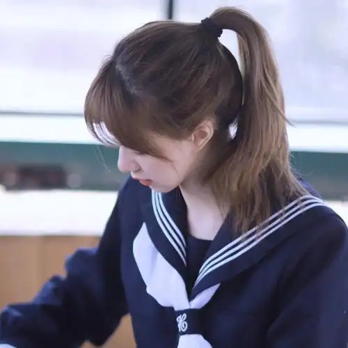 简单干净的清纯jk微信头像