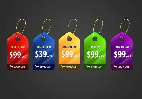 网店吊牌标签psd分层模板 - 淘宝/设计师/素材taosdk-淘宝sdk技术