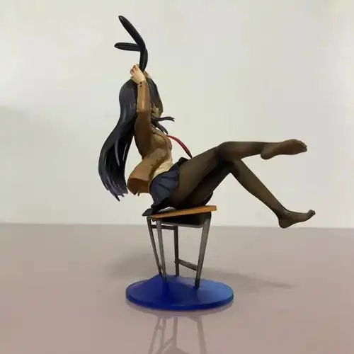 冯宝宝周边手办樱岛麻衣学姐兔女郎软体可脱二次元动漫周边性感美女