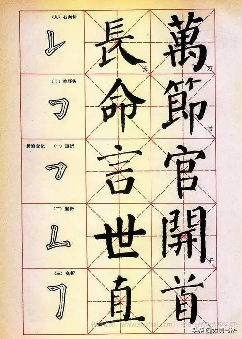 初学颜体楷书要看的精品讲解字帖,初学入门变的更简单了,收藏吧-10.