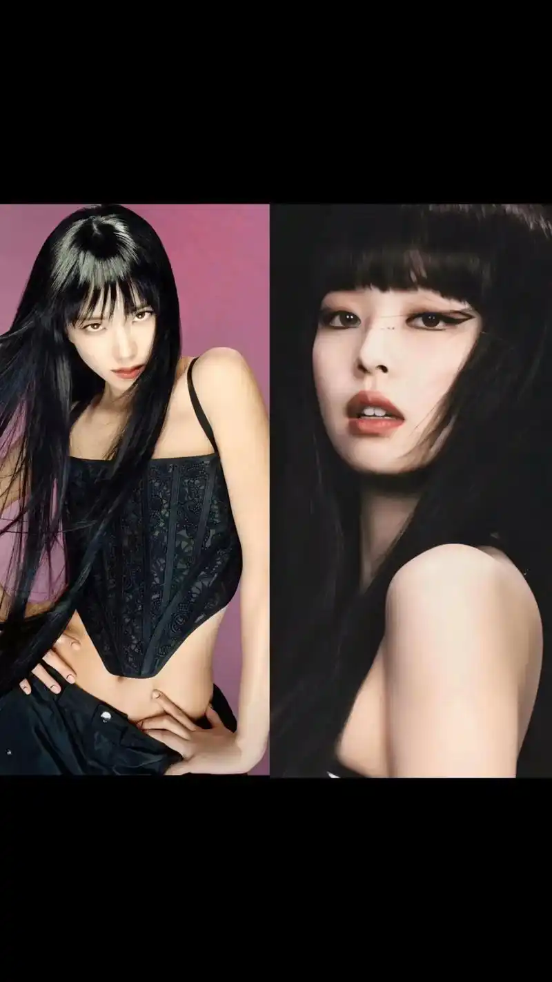 不懂双金齐刘海的有难了#金珍妮jennie #jisoo金智 - 抖音