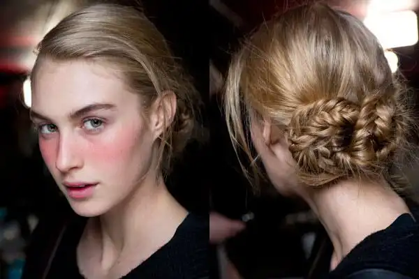 13款t台时髦盘发让新娘造型多点新意