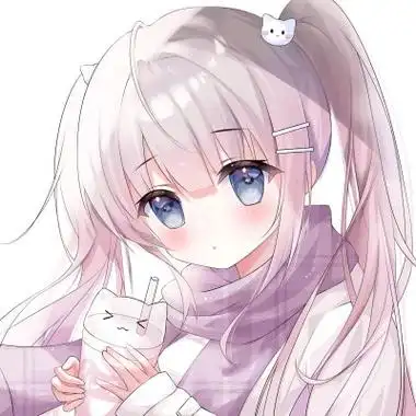 少女心情侣头像二次元动漫甜蜜