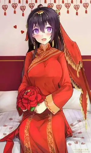 最美不过中国红,动漫中那些着一袭红嫁衣的新娘真心美到爆