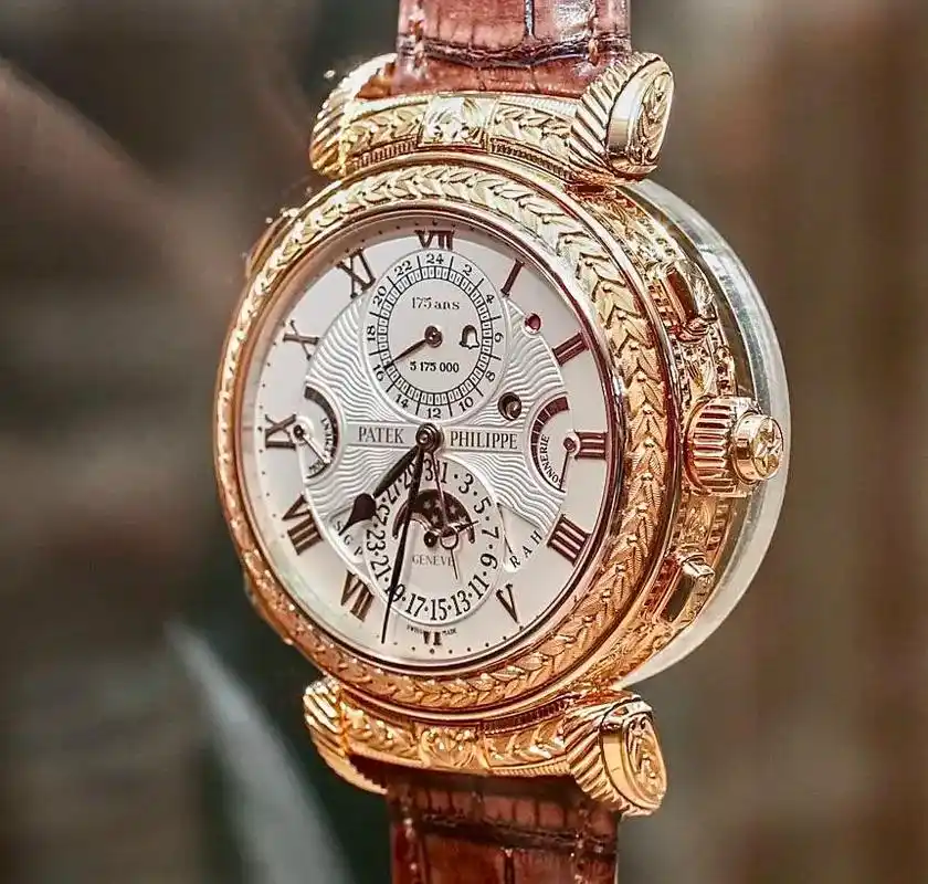 过亿人民币的表百达翡丽表王5175r - 抖音