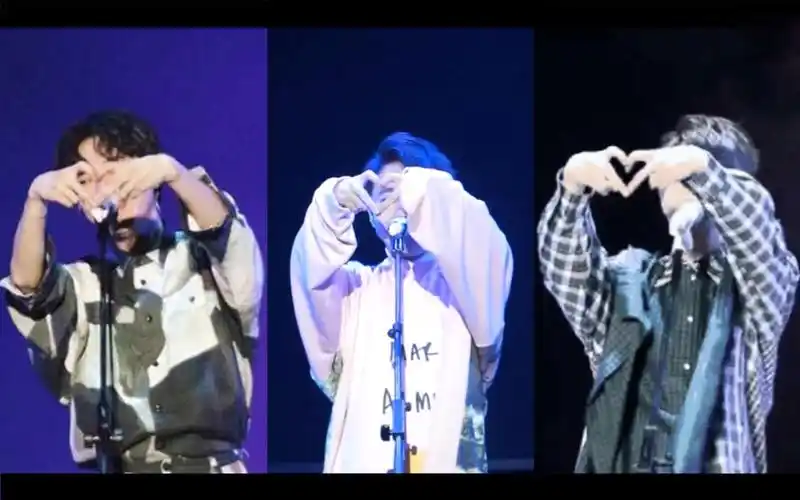 吴青峰小精灵比心合集甜度爆表