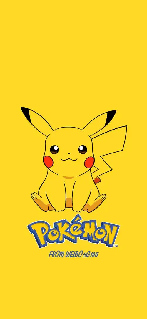 皮卡丘手机壁纸收藏起来!