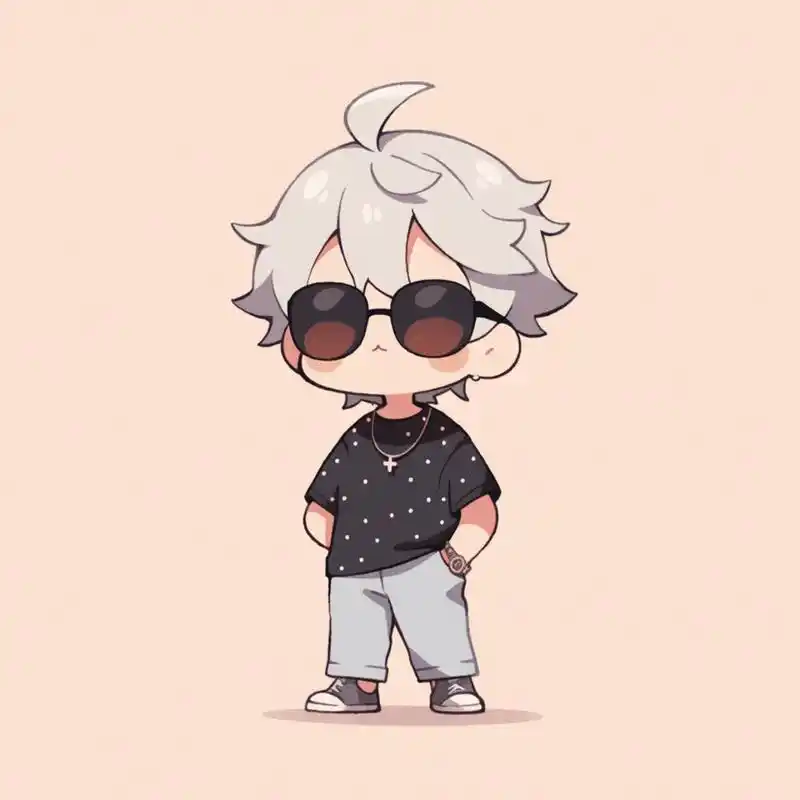 谁也不吃9815 #浪漫生活的记录者# #q版头像# #qq人# #q版人物