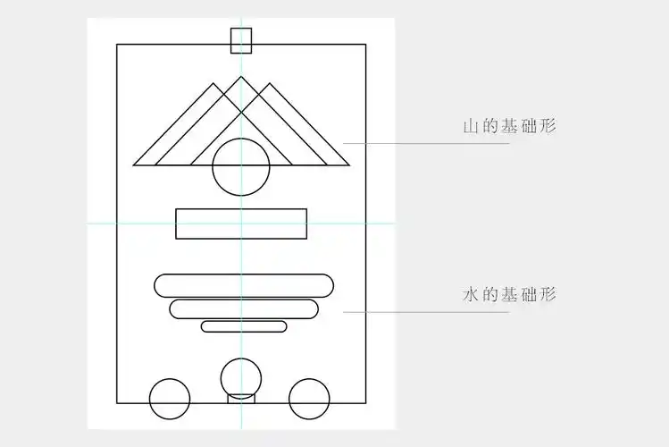 ai海报设计教程制作单线装饰简约风格海报