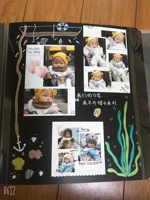 diy宝宝成长相册第五弹_相册_母婴_育儿经验