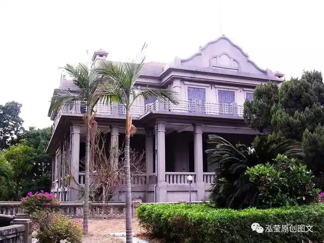 鼓浪屿老宅印尼糖王黄奕住故居补缀新拍图片重发