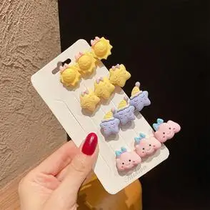 发夹女儿童发卡头饰小女孩可爱夹子女童太阳星星卡子宝宝超萌发饰