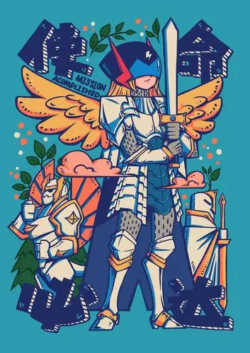 电竞公司文化宣传画