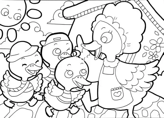 考编小课堂82杭州真题鸭妈妈和小鸭子