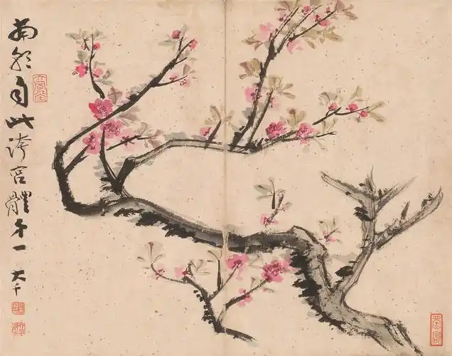 张大千(1899-1983)梅花