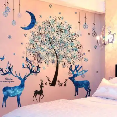 【3d立体】墙贴纸贴画卧室房间墙面装饰 商品反馈