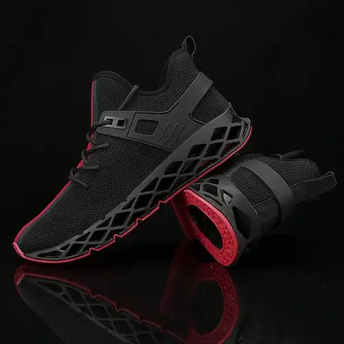 刀锋战士跑鞋男透气轻便休闲运动鞋耐磨减震防滑男跑步鞋秋季鞋子