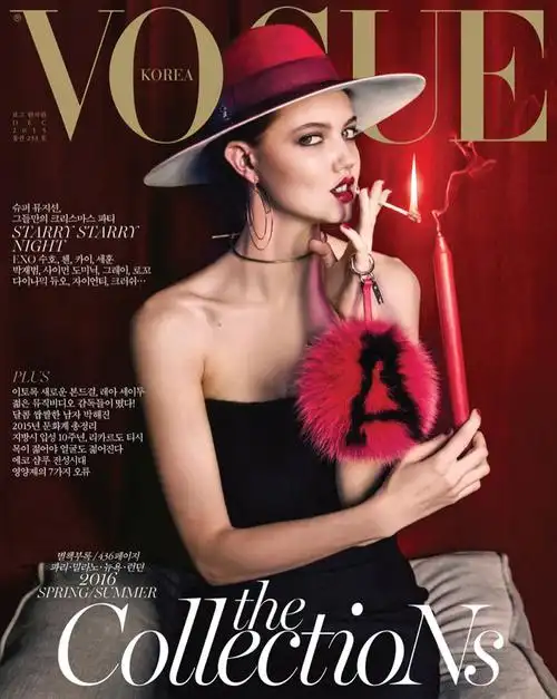 《vogue》杂志韩国版2015年12月号 - 堆糖,美图壁纸兴趣社区