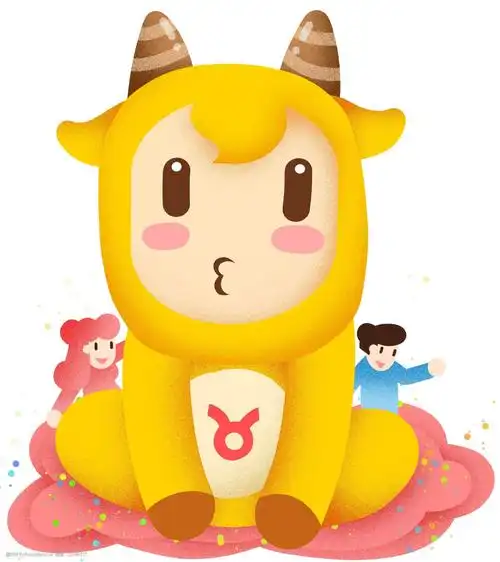 十二星座金牛座插画