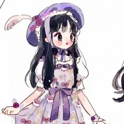 洛丽塔和汉服闺蜜头像