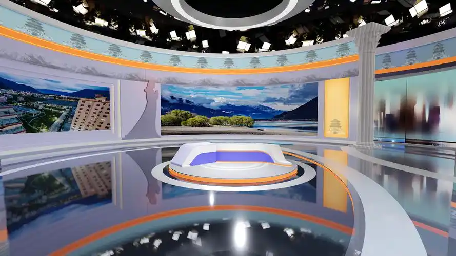 七维科技虚拟演播室场景剪辑