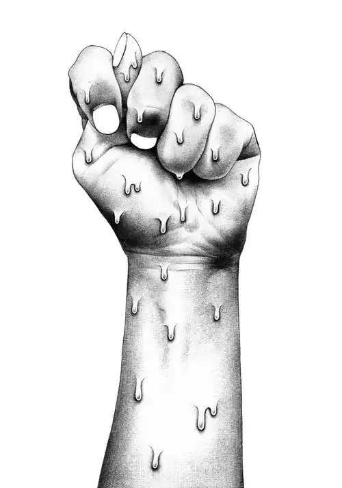 日本艺术家shoheiotomo的暴力插画美学