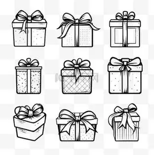 圣诞礼物png矢量图片_圣诞礼物png矢量图素材-圣诞礼物png矢量图片