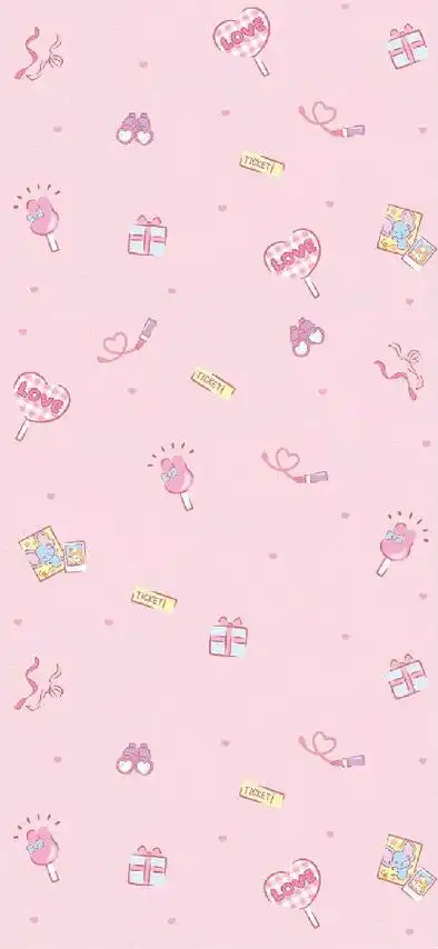 三丽鸥可爱壁纸女生专用锁屏壁纸卡通对的人兜兜转转终会相遇