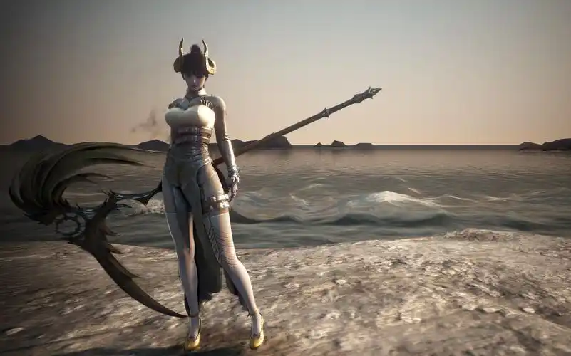 【黑色沙漠】美服魔女yuko(oldwhite) pvp 4