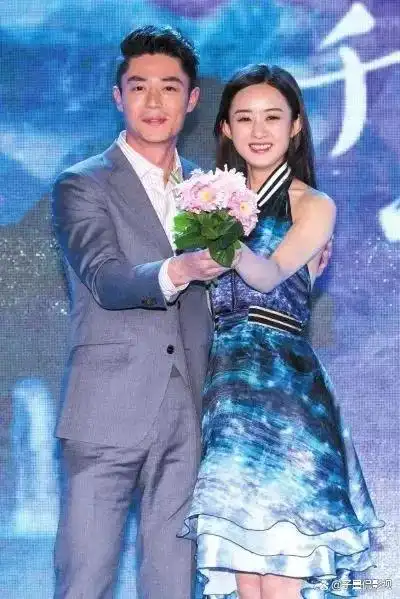 赵丽颖和各大男星合影不愧是颖宝跟谁合影最搭呢