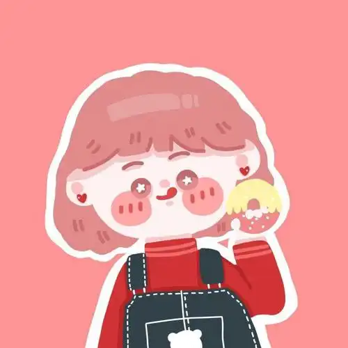 2020最火抖音手绘可爱女生萌头像,卡通头像图片-回车桌面