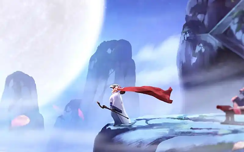 寒江孤影,江湖古人,相逢何必曾相识!