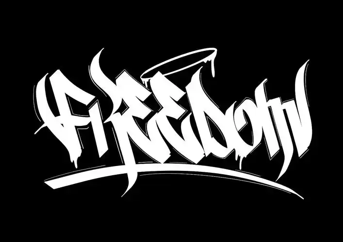 原创英文涂鸦风格字体设计 handstyle