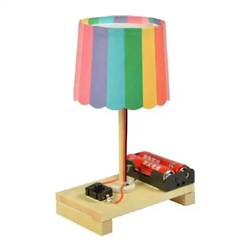 学生手工作业创意纸杯小台灯科技小制作diy材料科技发明科普 .