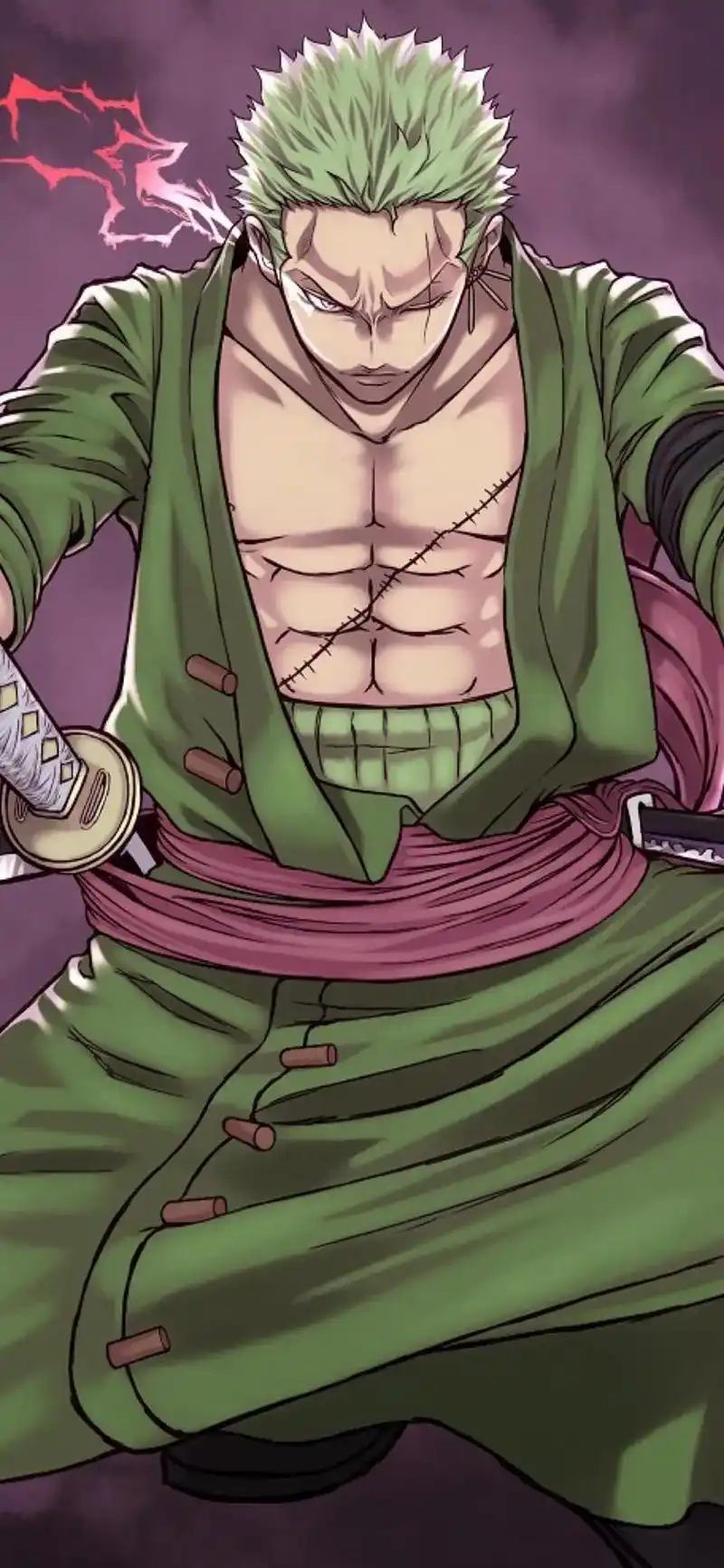 索隆2.0#海贼王 #壁纸手机超清全面屏 #索隆 #海贼迷 - 抖音