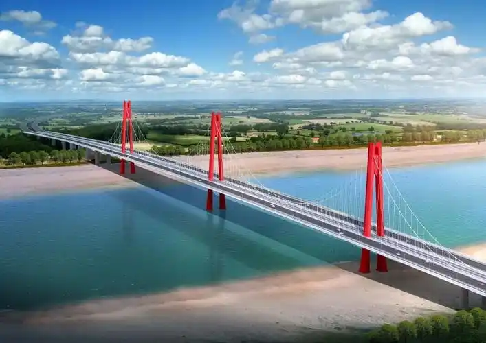 世界最大跨度三塔自锚式悬索桥——济南凤凰黄河大桥主缆架设完成