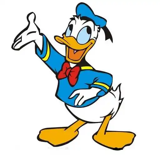简笔画图片大全简笔画迪士尼经典卡通萌星之一唐老鸭唐老鸭简笔画