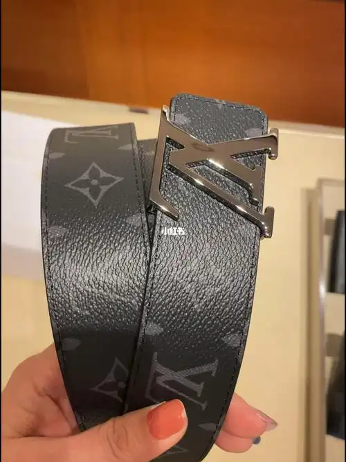 lv经典款老花双面皮带70