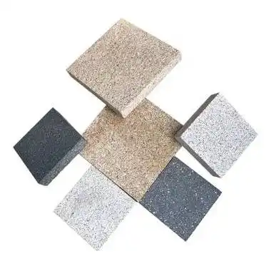 景观仿石pc砖pc仿石透水砖芝麻黑人行道路面生态砖