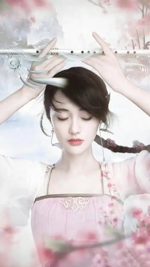 郑爽的古装造型中这个造型才是最美最仙就像仙女下凡啊