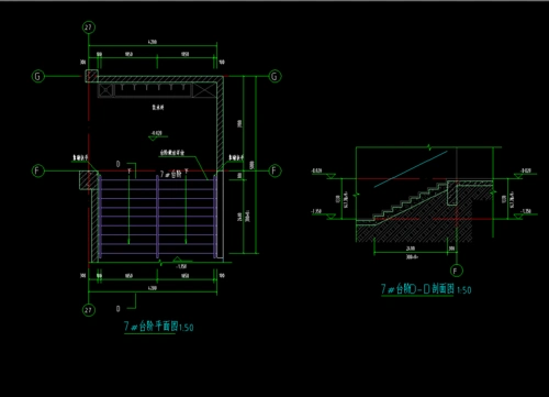 请问一下在土建算量软件中这个台阶是怎么布置的能截图表示一下吗